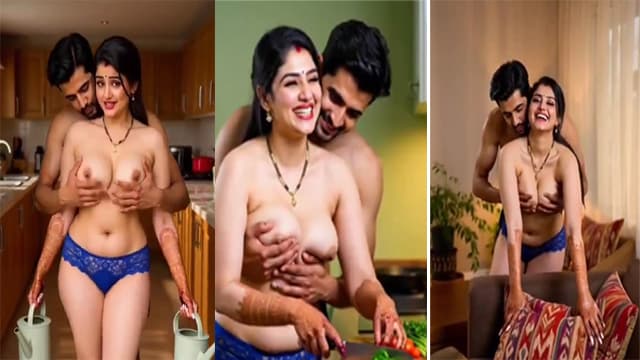 Bhabhi Boobs Presses His Nude Kinky Devar – AI Porn Video - Auntymaza