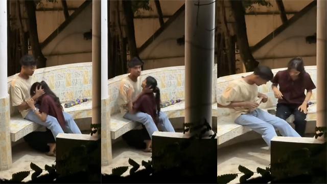Teen Cousin Brother & Sister Clip Outdoor Secretly Captured Viral - Auntymaza