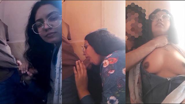 Curious College Teacher Affair Gets Blowjob & Chudai Video - Auntymaza