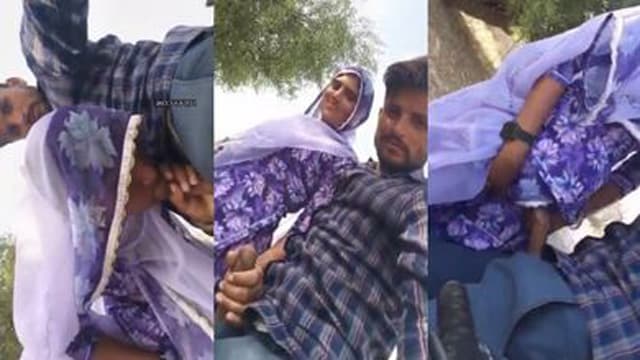 Outdoor Rajasthani Babe – Blowjob Hard Clip - Auntymaza