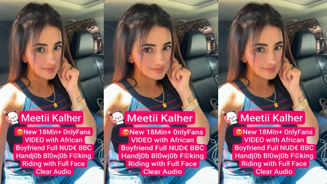 Meetii Kalher New African Boyfriend – Riding Blowjob & Chudai Video HD - Auntymaza