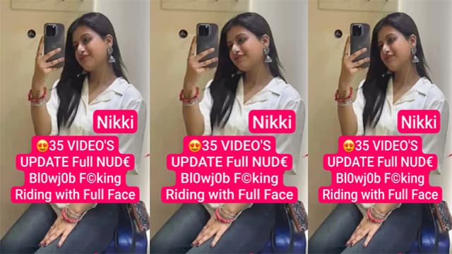 Niharika Aka Nikki Most Blowjob Hard Riding Full Face - Auntymaza
