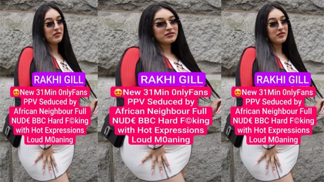 Rakhi GILL Seduced – by African Neighbor Chudai Porn Video - Auntymaza