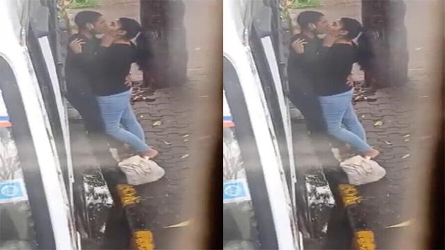 Marathi Lover Outdoor Kissing Captured Secretly Video Free - Auntymaza