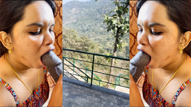 Mallu Aswathy Achu Aunty Blowjob Resort Balcony Deep Sex - Auntymaza