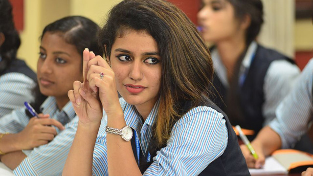 Famous Actress Priya Prakash – Varrier New Romance Scene Viral Online - Auntymaza
