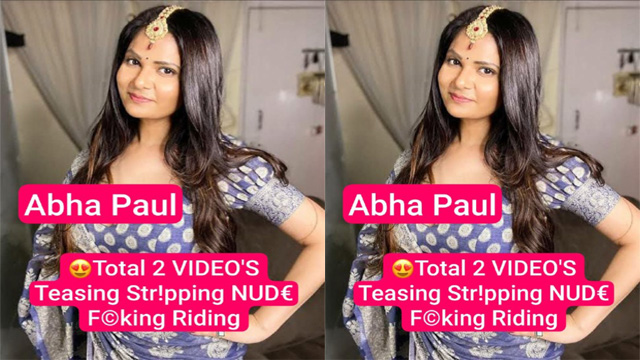 Abha Paul Diwali Surprise Stripping Topless – Full Nude Chudai Riding - Auntymaza