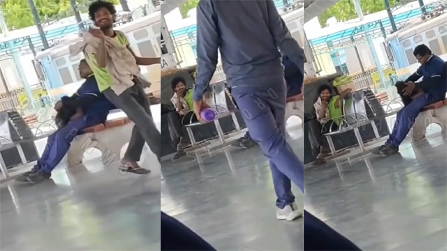 Indian Crazy Guy Getting Blowjob In – Railway Station In Public Capchar Porn Video - Auntymaza