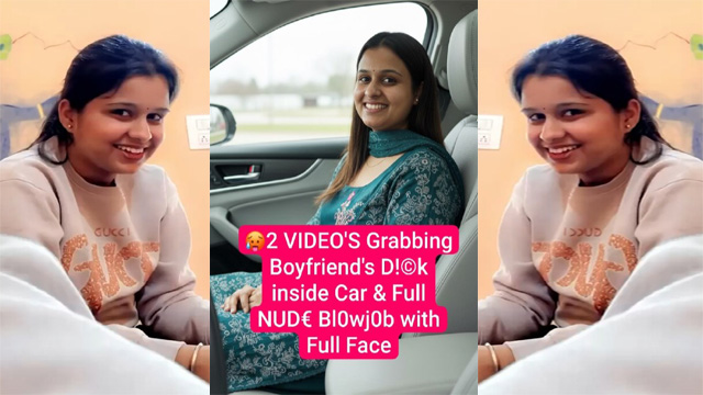 Horny Desi GF Grabbing Boyfriend Dick – inside Car & Giving Blowjob Chudai - Auntymaza
