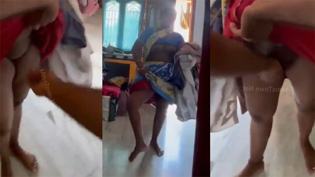 Desi Aunty Chudai in Saree By House Boy – Desi Porn - Auntymaza