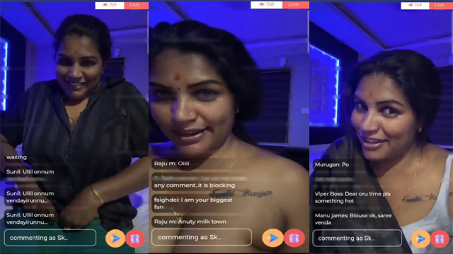 Mallu Makeup Artist Reshma Premium Live Chat - Auntymaza