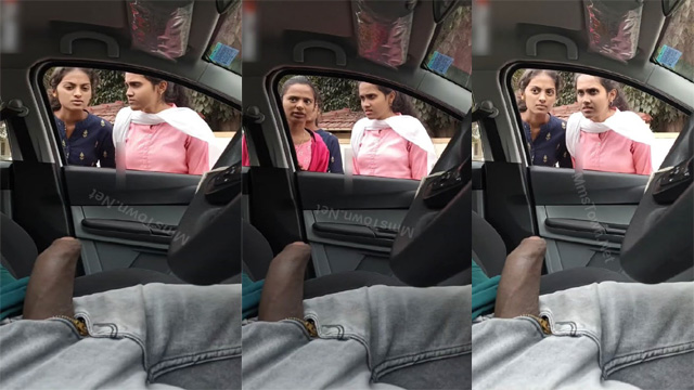 Daring Guy Flash Dick – Infront Of College Girls Inside Car - Auntymaza