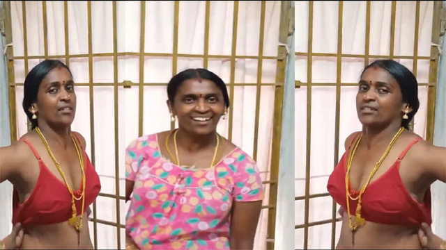 Marathi Aunty Dress Removing show – Nighty - Auntymaza