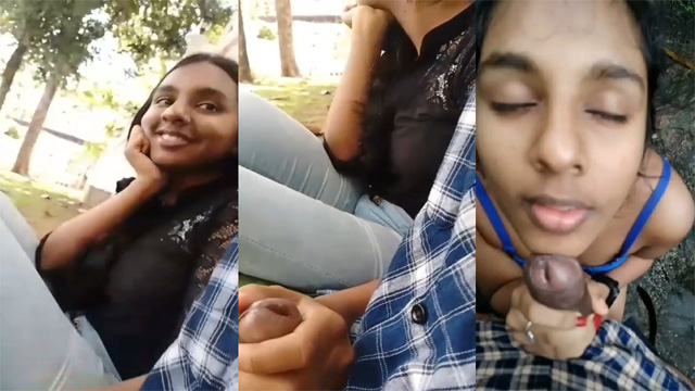 Sl Cute Naughty College Girlfriend Public Blowjob - Auntymaza
